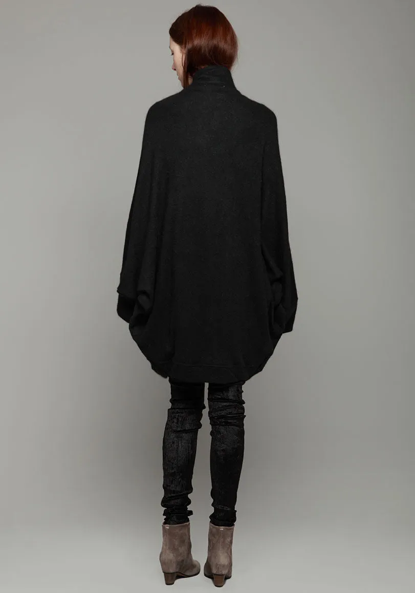 Angora Chiffon Jersey Cardigan