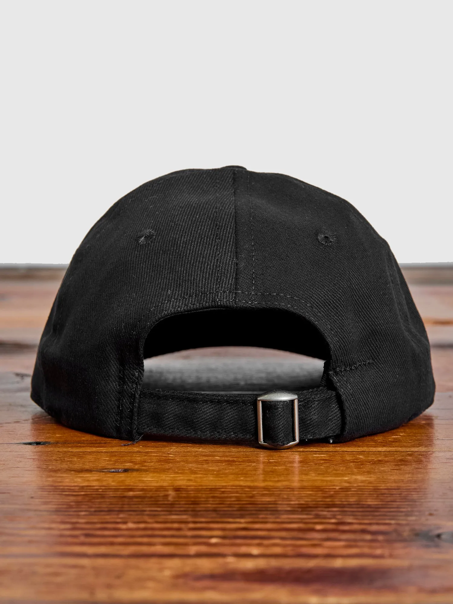 Baseball Hat in Black Denim