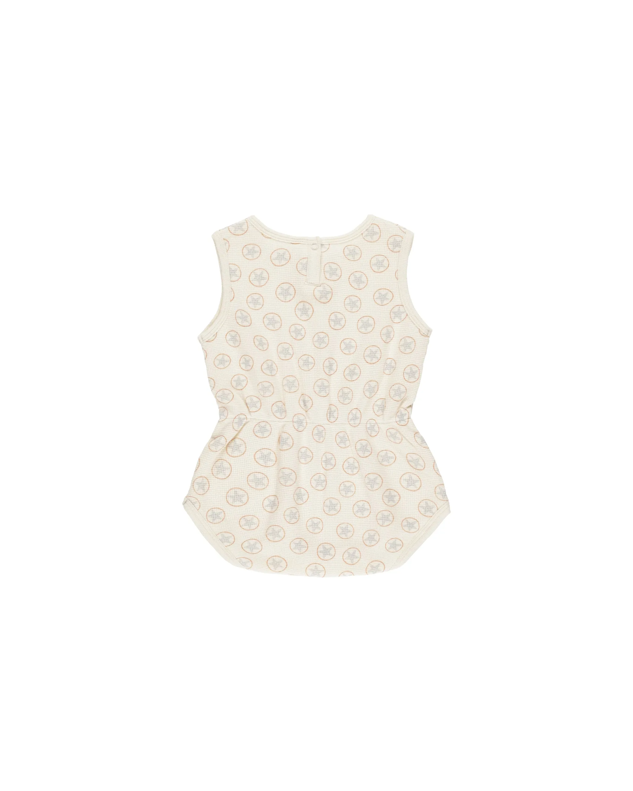 Cinch Playsuit || Sand Dollars