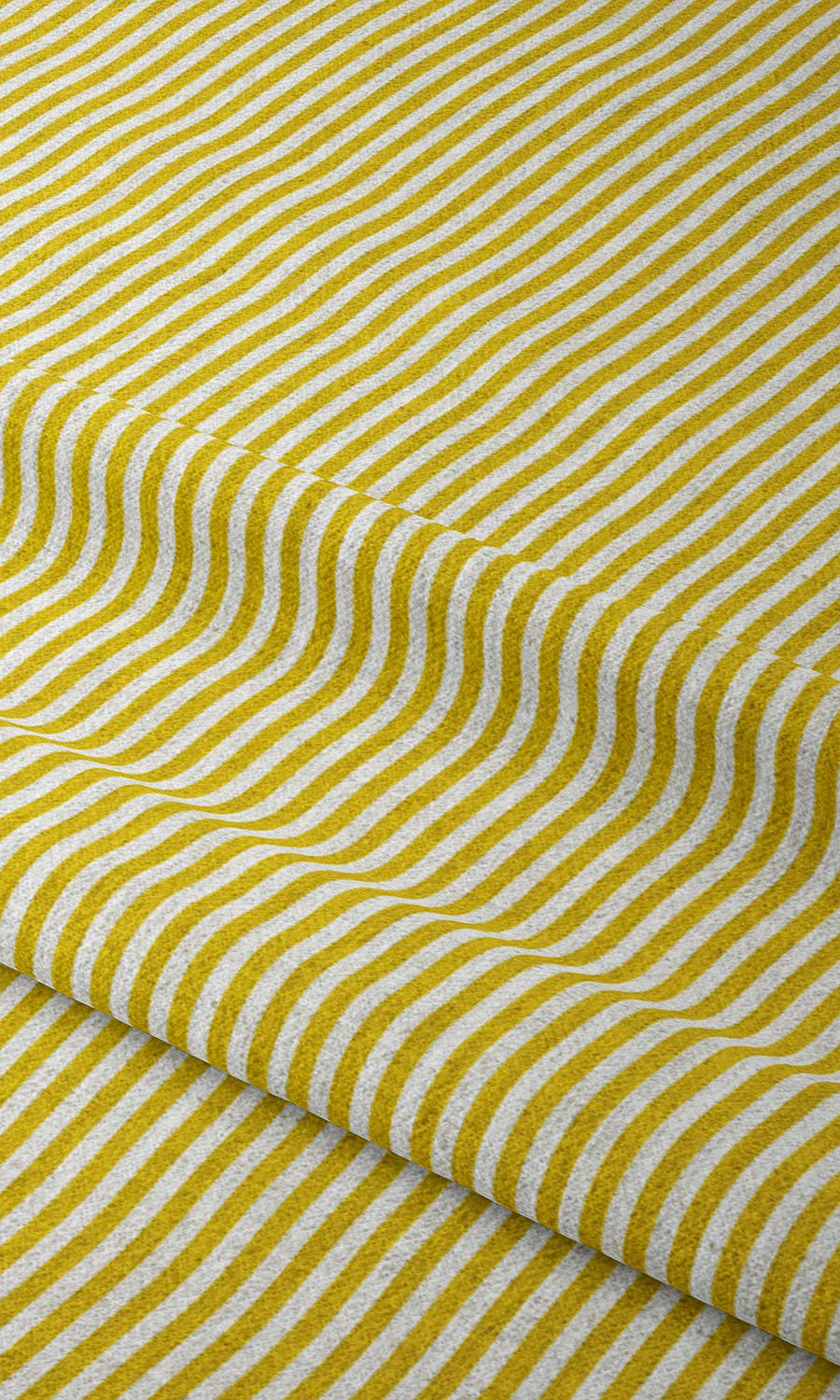 'Daffodil' Custom Striped Window Roman Shades (Yellow)