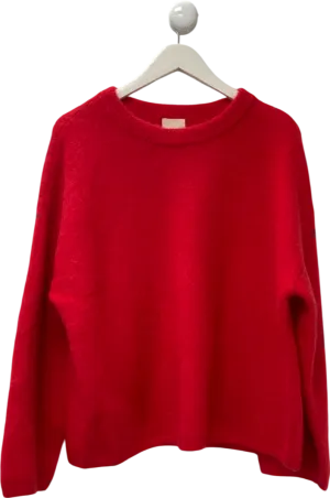H&M Red Knitted Jumper UK M