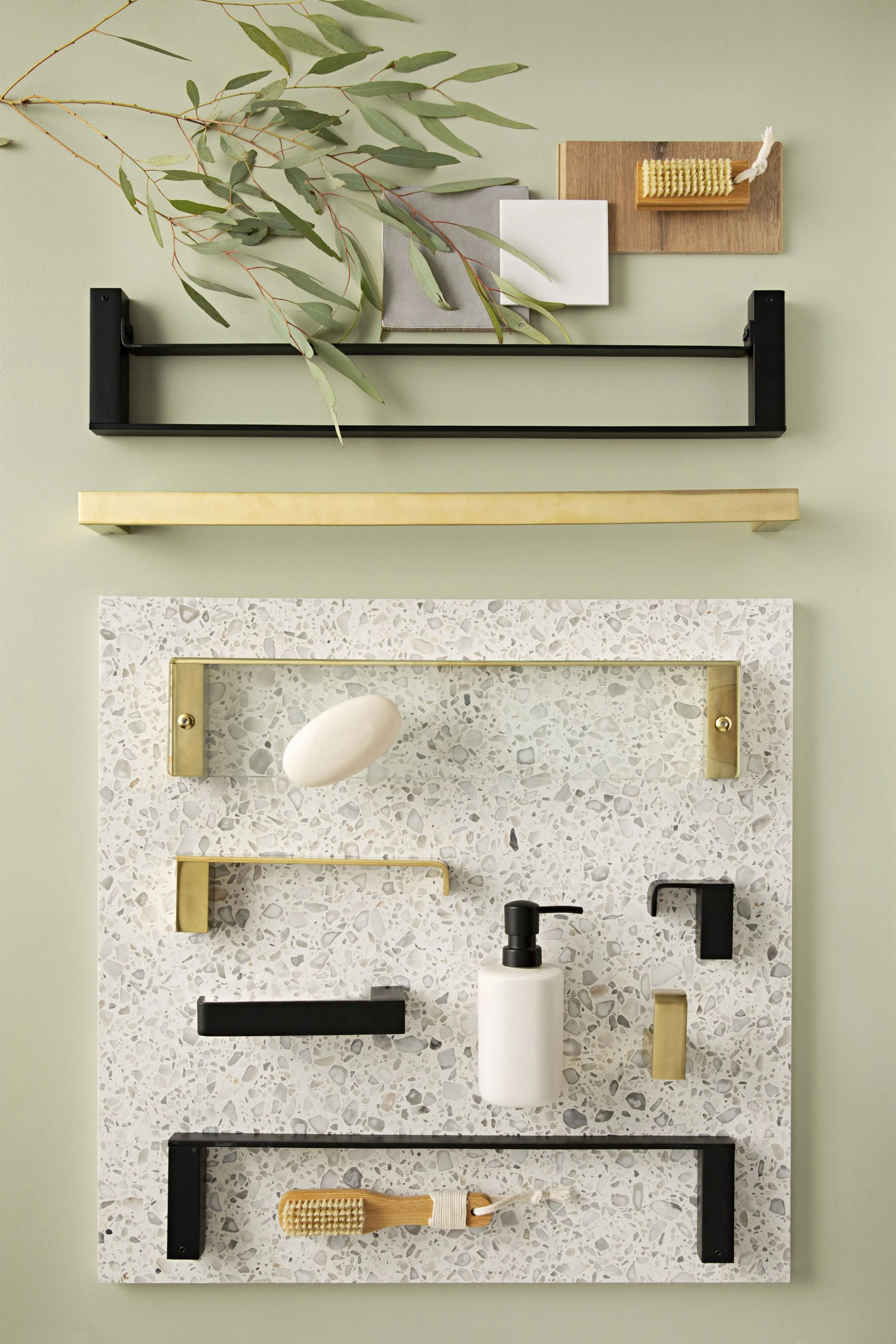 Kason Single Towel Rail 600mm Matte Black