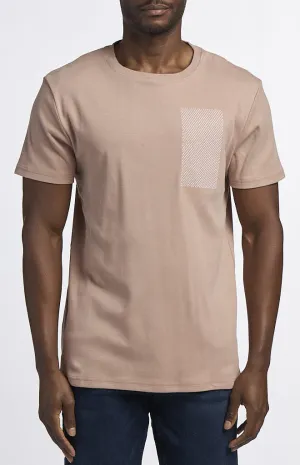 PX Diagonal Stripe Embroidered Short-Sleeve T-Shirt